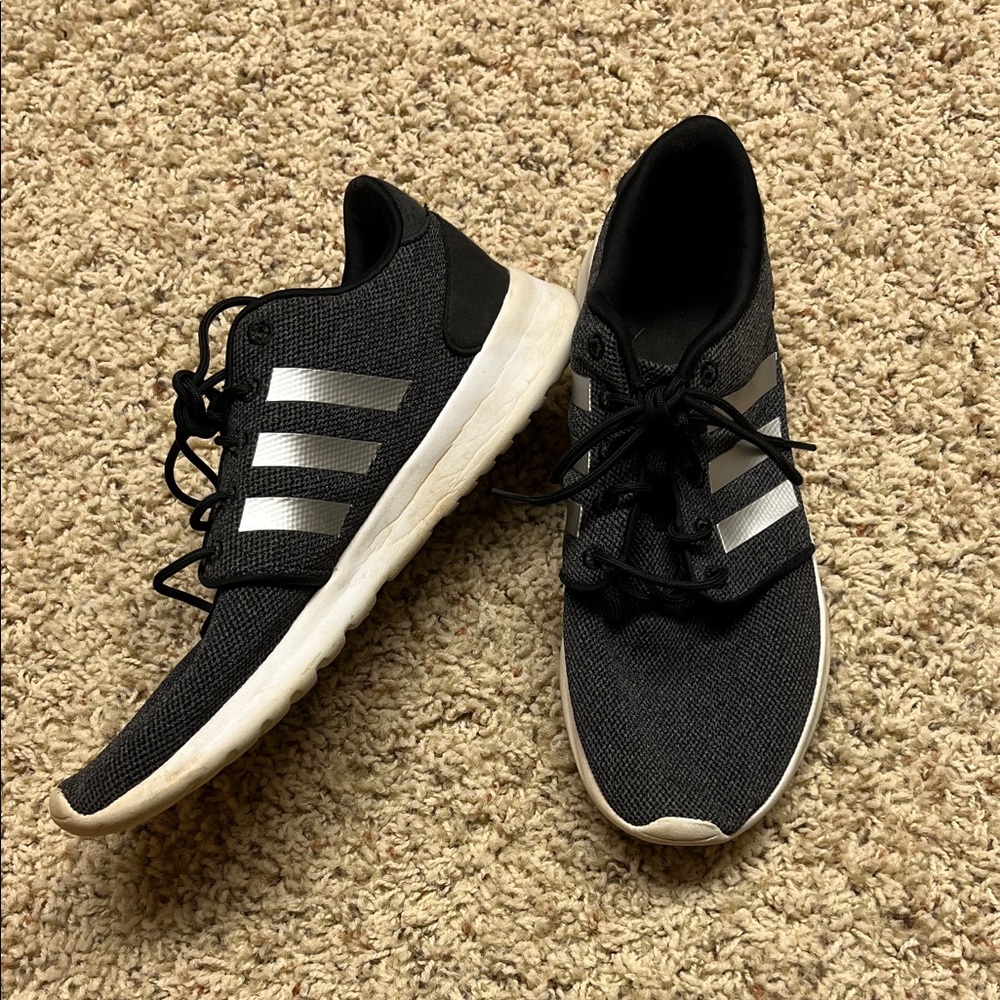 Adidas Cloudfoam QT Racer  black/silver